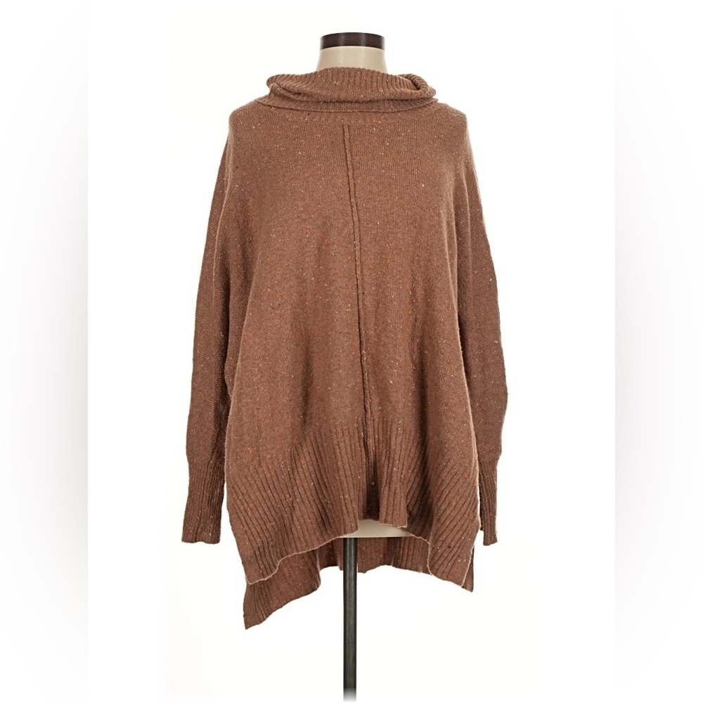 Elegant Tan Turtleneck Sweater